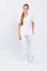 Pantalón y Blusa Dama Antifluidos Blanco REF.: PB384AJ