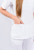 Pantalón y Blusa Dama Antifluidos Blanco REF.: PB384AJ