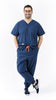 JOGGER Pantalón y Blusa Unisexo Algodon Teñido Azul Oscuro REF.: PB 482 CAO