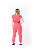 Cargar imagen en el visor de la galería, JOGGER Pantalón y Blusa Dama en Algodón teñido Magenta REF: PB 480 GMG