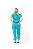 JOGGER Licrado Pantalón y Blusa Dama en Antifluidos Azul Agua Marina  REF.: PB 481 AUAGO