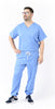 JOGGER Pantalón y Blusa Unisexo Antifluidos Azul Medio Fuerte REF.: PB 483 AUAMF
