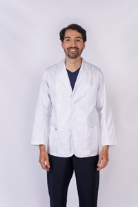 Bata para Médico Unisexo manga Corta, REF.: LB023GT