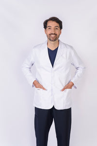 Bata para Médico Unisexo manga Corta, REF.: LB023GT