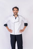 Blusa para cheff con broches REF: LB230GT-UN