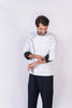 Blusa para cheff con broches REF: LB230GT-UN