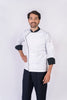 Blusa para cheff con broches REF: LB230GT-UN