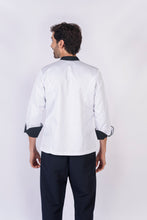 Cargar imagen en el visor de la galería, Blusa para cheff con broches REF: LB230GT-UN
