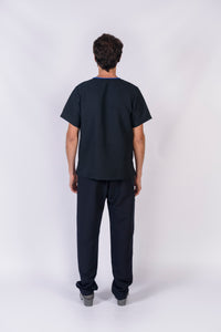Pantalón y Blusa Unisexo Antifluidos Azul Noche REF.: PB386AJAN-AR
