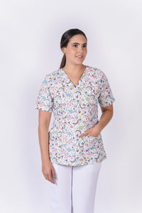 Blusa para Dama Estampada  de Unicornios REF.: BD768AJEU