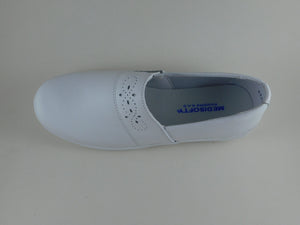 Zapato Blanco para Dama en Cuero REF.: ZA4325