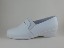Cargar imagen en el visor de la galería, Zapato Blanco para Dama en Cuero REF.: ZA1604