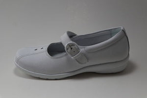 Zapato Blanco para Dama en Cuero REF.: ZA4340