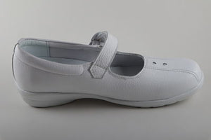 Zapato Blanco para Dama en Cuero REF.: ZA4340