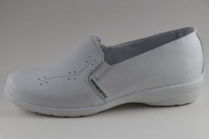 Zapato Blanco para Dama en Cuero REF.: ZA4330