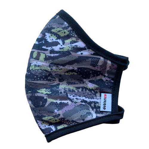 MASCARILLA ANTIFLUIDOS FRANCIA ESTAMPADO CAMUFLADO PEQUEÑO REF :AM 722 AFECP-N
