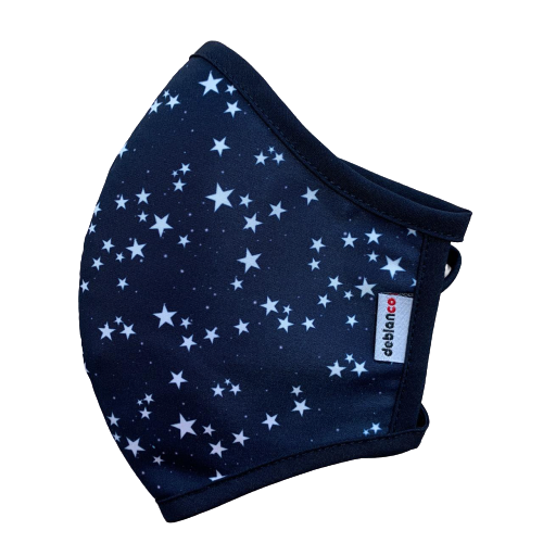 MASCARILLA ANTIFLUIDOS FRANCIA ESTAMPADO NOCHE ESTRELLADA REF :AM 722 AFENE-N