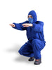 Traje de bioseguridad antifluidos unisex Azul indigo REF.: TB 01 TAI