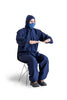 Traje de bioseguridad antifluidos unisex Azul oscuro REF.: TB 01 TAO - Deblanco S.A.S