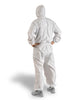 Traje de bioseguridad antifluidos unisex Blanco REF.: TB 01 T