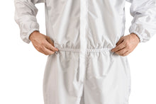 Cargar imagen en el visor de la galería, Traje de bioseguridad antifluidos unisex Blanco REF.: TB 01 T