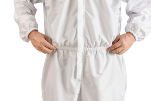 Traje de bioseguridad antifluidos unisex Blanco REF.: TB 01 T