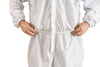 Traje de bioseguridad antifluidos unisex Blanco REF.: TB 01 T