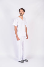 Cargar imagen en el visor de la galería, Pantalón y Blusa Unisexo Antifluidos Blanco REF.: PB386AJ