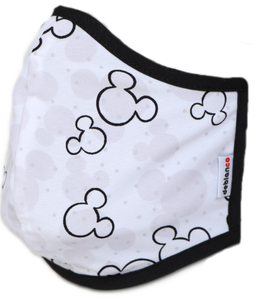 MASCARILLA PARA NIÑOS EN ANTIFLUIDOS NEPAL ANTIBACTERIAL ESTAMPADO DE DISNEY SILUETAS MICKEY MOUSE REF :AM 724 ANESM-N